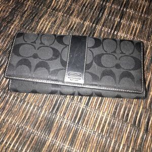 Coach cloth wallet